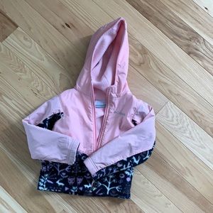 Fleece hooded Columbia Jacket